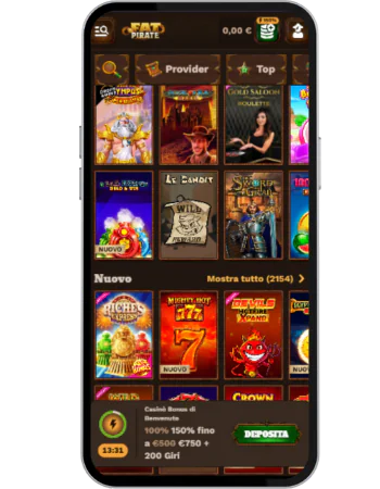Recensione di FatPirate Casino 5 Compatibilità mobile di FatPirate Casino